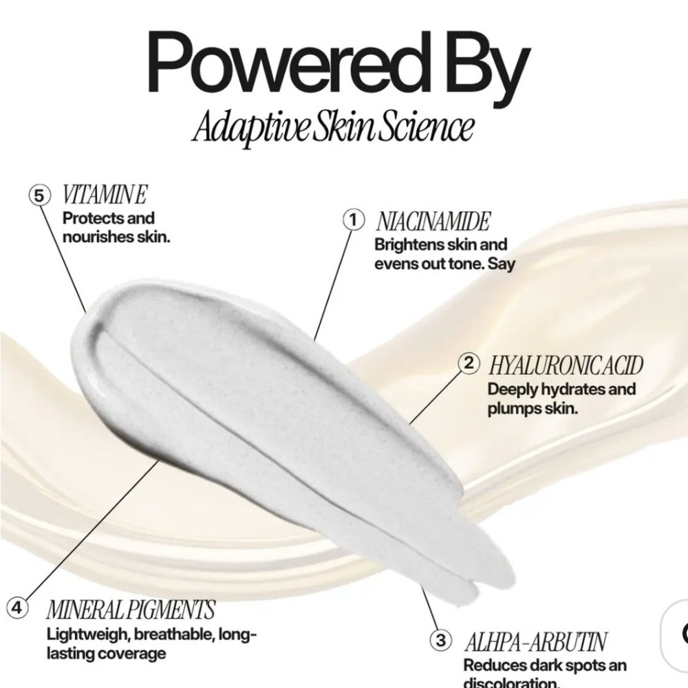 Luxe color changing foundation matches skin color perfect- for medium skin tones - Picture 6 of 16